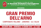 Cycling - G.P. dell'Arno - 2015 - Detailed results