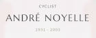 Cycling - Grote Prijs André Noyelle - Statistics