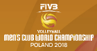 Volleyball - FIVB Men’s Club World Volleyball Championship - Pool  B - 2018 - Detailed results